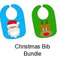 Christmas Baby Bib Bundle